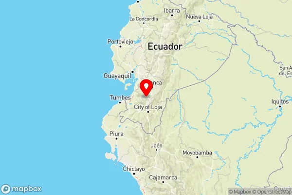 a 51.6 km de Zaruma, El Oro