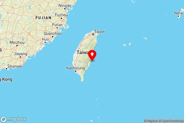 79 km S of Hualien City, Taiwan