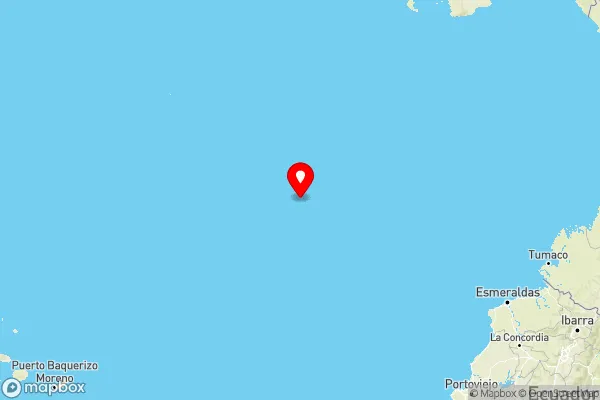 off the coast of Central America