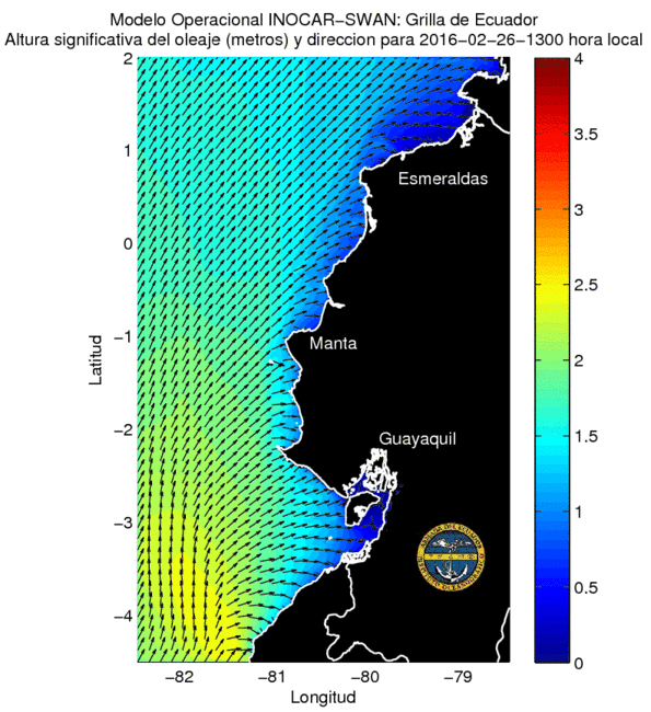 Condiciones de olas del 26 al 29 de febrero 2016 Condiciones de olas del 26 al 29 de febrero 2016