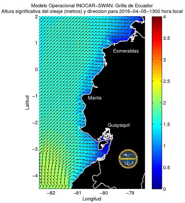 Condiciones de olas del 5 al 7 de abril 2016 Condiciones de olas del 5 al 7 de abril 2016