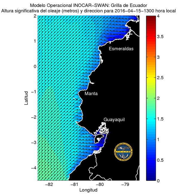 Condiciones de olas del 15 al 18 de abril 2016 Condiciones de olas del 15 al 18 de abril 2016