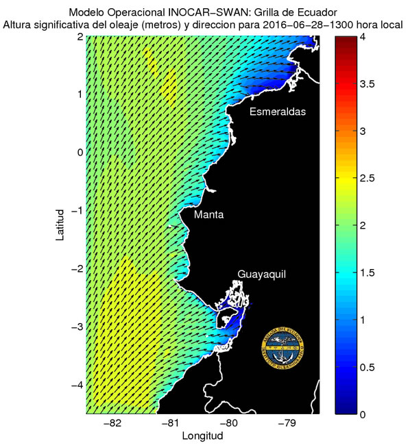 Condiciones de oleaje del 28 al 30 de junio 2016 Condiciones de oleaje del 28 al 30 de junio 2016