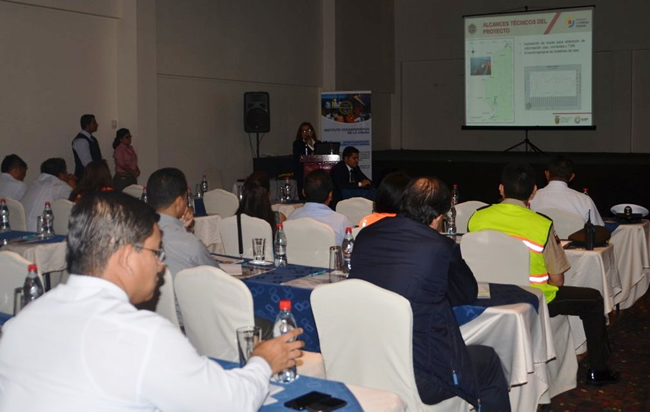 Técnicos del Instituto Oceanográfico de la Armada presentaron resultados de proyecto en Manta Técnicos del Instituto Oceanográfico de la Armada presentaron resultados de proyecto en Manta