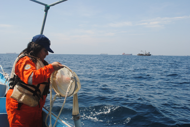 Técnicos de Instituto Oceanográfico de la Armada realizan monitoreo de las condiciones del mar a lo largo de la costa del Ecuador Técnicos de Instituto Oceanográfico de la Armada realizan monitoreo de las condiciones del mar a lo largo de la costa del Ecuador