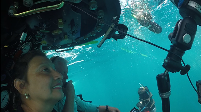 Investigadora del Instituto Oceanográfico de la Armada integró expedición científica a bordo del buque Alucia de Inglaterra
