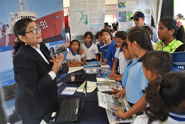 Inocar participó en la feria "Durán aportando a un Ecuador Resiliente"