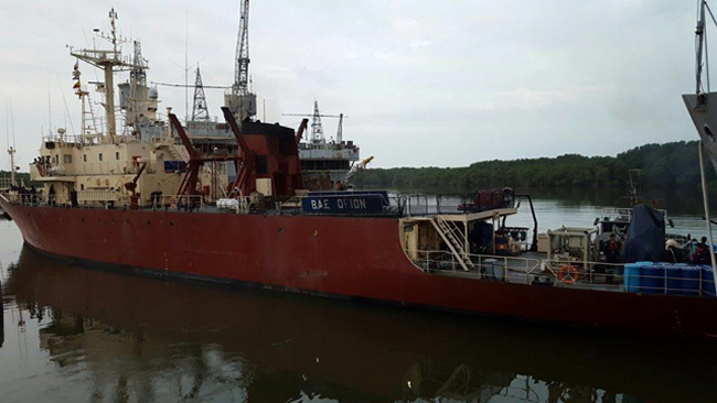 BAE Orión traslada ayuda humanitaria para damnificados de Manabí
