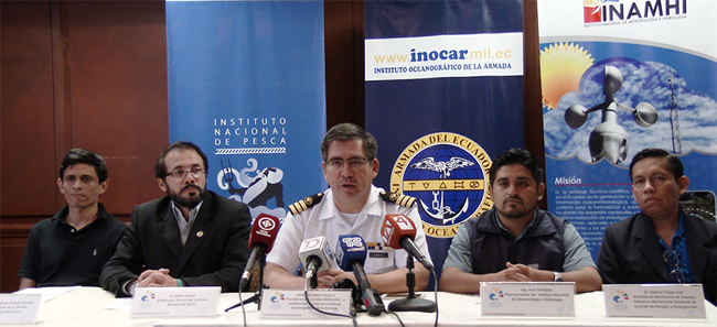 Continúan condiciones de un evento El Niño débil