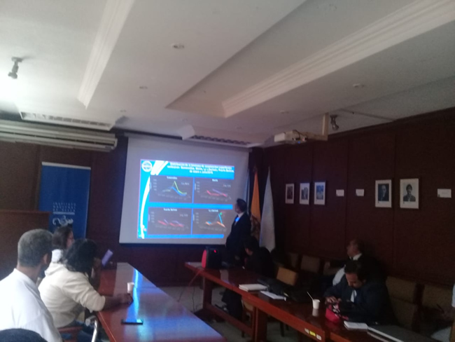 Condiciones oceanográficas normales en la costa ecuatoriana