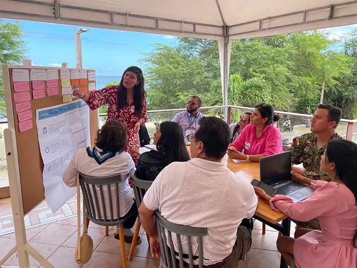 Inocar participó en el taller sobre Contribución al Cambio Climático en Galápagos