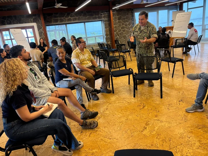 Inocar lideró taller interinstitucional en Galápagos para fortalecer la seguridad marítima y la conservación del entorno marino Inocar lideró taller interinstitucional en Galápagos para fortalecer la seguridad marítima y la conservación del entorno marino
