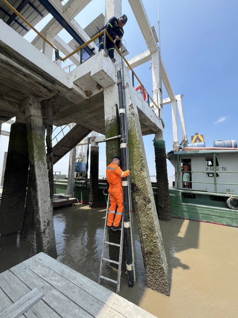 Nivelacion geometrica rIo Guayas